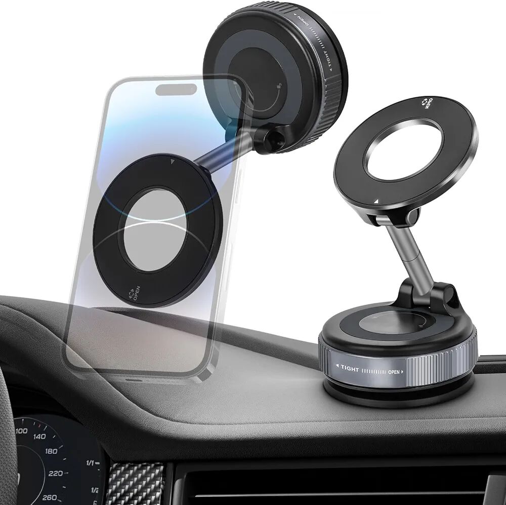 OKLI Magnetic Vacuum Car Mount