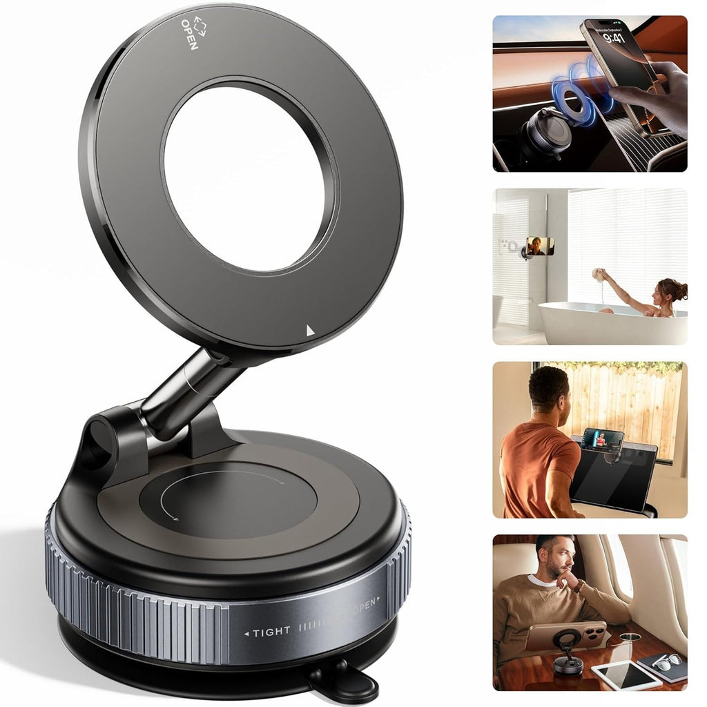 OKLI Magnetic Vacuum Car Mount