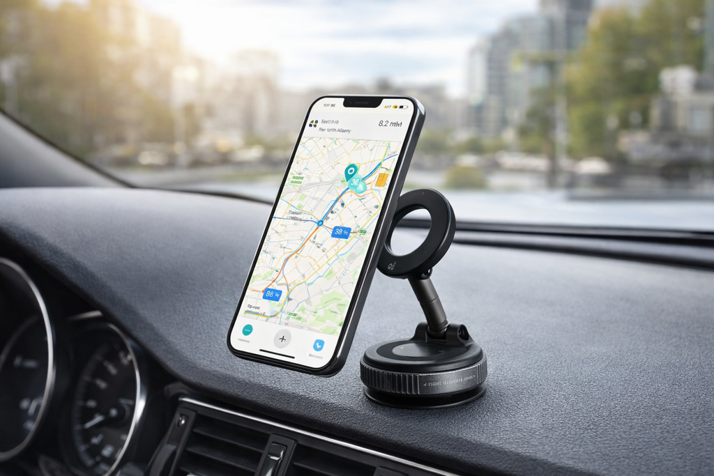 OKLI Magnetic Vacuum Car Mount